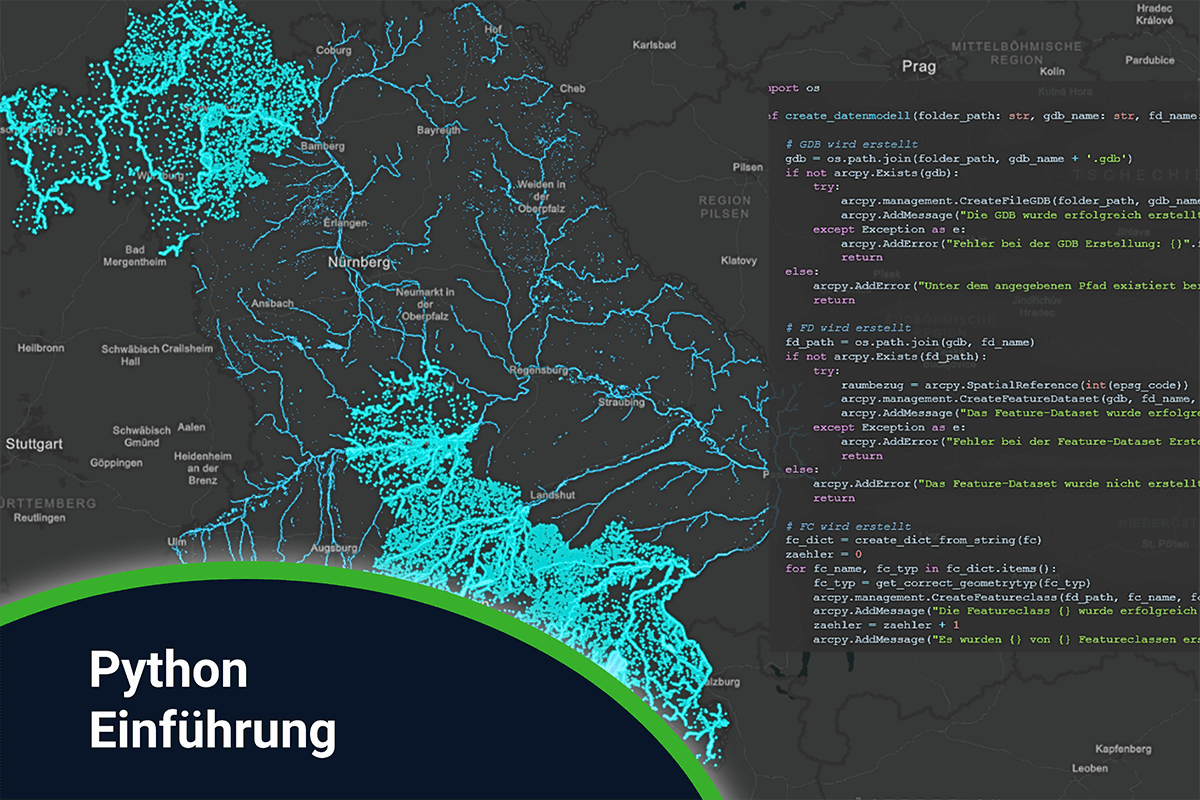 Python: Einführung mit ArcGIS Notebooks in ArcGIS Pro - online - 26.-28.02.2025